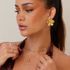 Gold Cable Chain Necklace