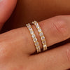 Gold Zirconia Ring