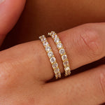 Gold Zirconia Ring