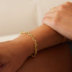 Gold Link Bracelet