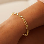 Gold Link Bracelet