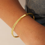 Cali Solid Gold Bangle